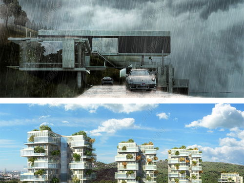 精品國(guó)外高端景觀建筑psd效果圖設(shè)計(jì)平面圖下載