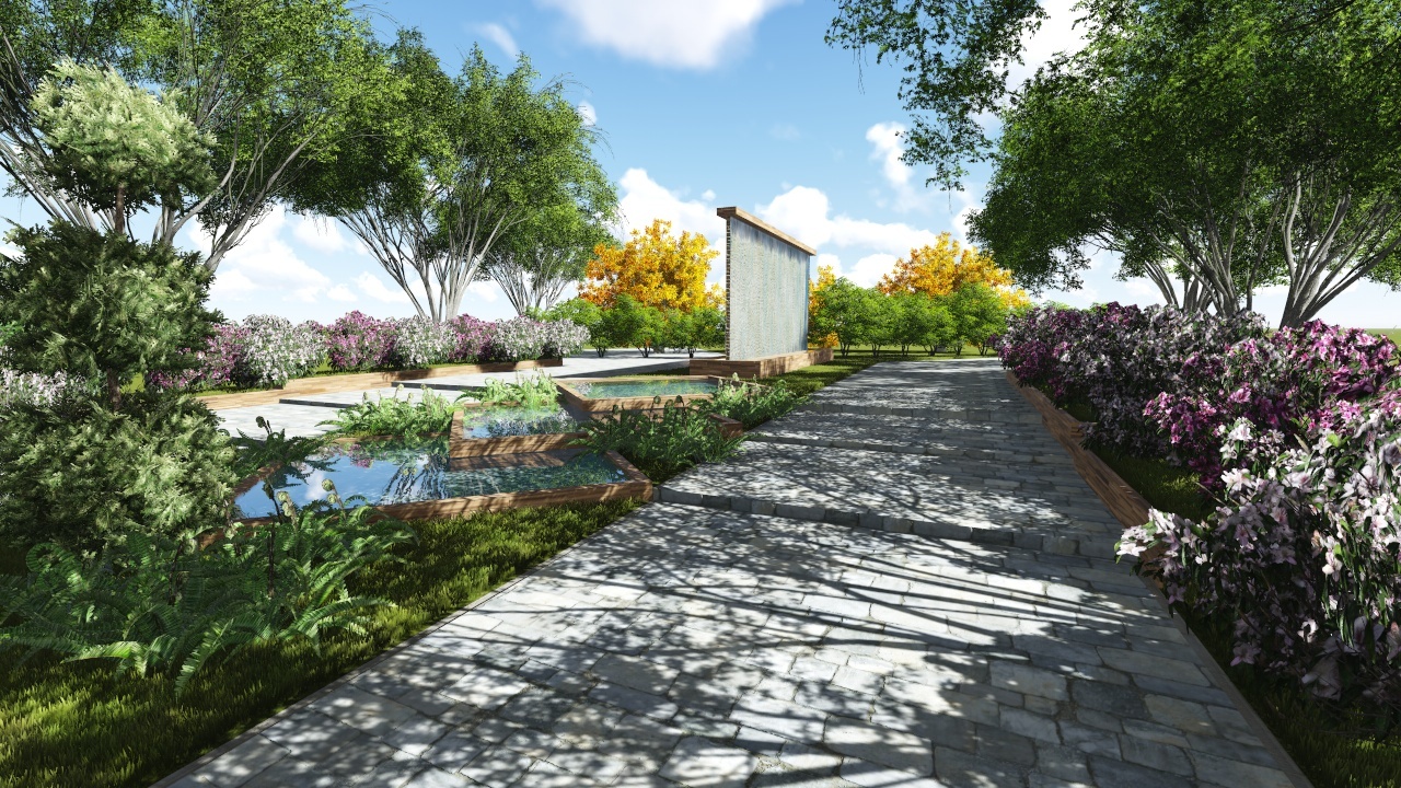 景觀節(jié)點(diǎn)效果圖|空間|景觀設(shè)計(jì)|TkSimniDa 